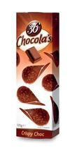 Chips de chocolate ao leite crocante 36 chocola's - 125g