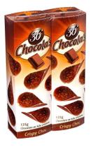 Chips De Chocolate Ao Leite Crocante Chocola's 2 Unds 125g