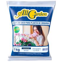 Chips de Coco P/ Orquídea e Substrato Natural All Garden 1kg