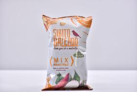 Chips de Macaxeira e Batata Doce (Mix Arretado) Sibito Baleado 60g