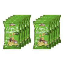 Chips De Mandioca Salsa Cebola 50g Sertanitos - 10 Unidades