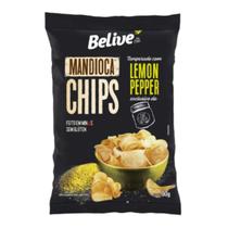 Chips de Mandioca Sem Glúten Lemon Pepper Belive 50g Chips de Mandioca Sem Glúten Lemon Pepper Belive 50g