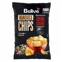 Chips de mandioca temp. c/ chimichurri 50g belive