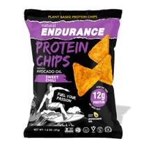 Chips de Proteína Natural Endurance Sabor Sweet Chili 37 g Pacote com 8 Chips de Proteína Natural Endurance Sabor Sweet Chili 37 g Pacote com 8