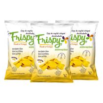 Chips Snack Mandioquinha Vegano Sem Glúten Frispy 3 Unidades 35g