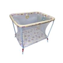 Chiqueirinho Com Tela Tubline Bege c/ Animais Chiqueirinho Com Tela Tubline Bege c/ Animais