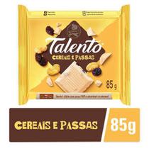Choc talento bco cer passas 85g Choc talento bco cer passas 85g