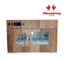 Chocadeira 220 ovos Premium P ID "4 ventiladores" Bivolt com ovoscópio Alta Performance (PVP 220)