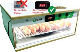 Chocadeira Automática 50 Ovos de Galinha + Ovoscópio - Eclo
