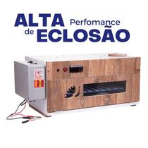 Chocadeira Automática ALTA PERFORMANCE 70 ovos "2 ventiladores" Trivolt com Carregador Embutido e ovoscópio Chocadeira Automática ALTA PERFORMANCE 70 ovos "2 ventiladores" Trivolt com Carregador Embutido e ovoscópio
