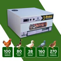 Chocadeira De Ovos 100 A 110 com Rolagem Automática e ovoscopio, Ganhe APP BÔNUS