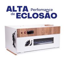 Chocadeira Elétrica Automática PID 120 ovos Bivolt com ovoscópio