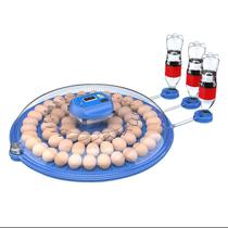 Chocadeira / Incubadora para chocar até 52 ovos 110v - rolagem automática, controle digital de temperatura, ovoscópio, água externa - LMS-DW-CH-52
