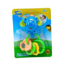 Chocalho Baby Elefante com Luz e Som - BeeMe Toys RV-269.1