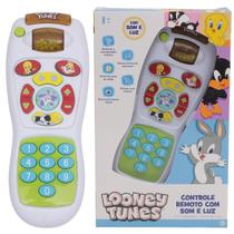 Chocalho Bebê Controle Remoto Musical Infantil Som E Luz