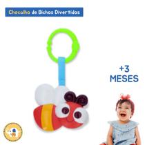 Chocalho bichos divertidos