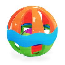 Chocalho Bola Colorida Bolinha Com Barulho +2 Meses