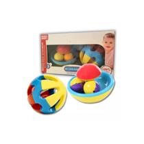 Chocalho Bolinhas Sensoriais 2 Peças