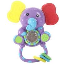 Chocalho Brinquedo Mordedor Divertido Musical Elefante Bebês - LYZ BABY TOY