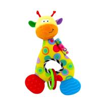 Chocalho De Bebê Em Forma De Girafa, Brinquedo Sensorial Macio Para Bebês, Ideal Para Recém-Nascidos