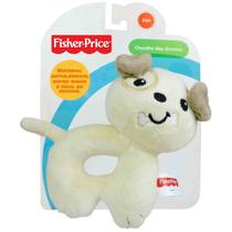 Chocalho de Pelúcia Cachorrinho para Bebê - Fisher Price R2439