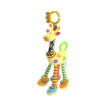 Chocalho De Pelúcia Macio Em Forma De Girafa, Brinquedo De Desenvolvimento Para Bebês, Para Pendurar