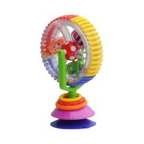 Chocalho De Roda Gigante Rotativa Com Ventosa Para Desenvolvimento Precoce, Brinquedo Divertido Para