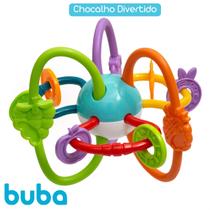 Chocalho Divertido Colorido Fruit Ball Infantil Bebê Bpa Free