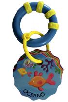 Chocalho do bebe: oceano