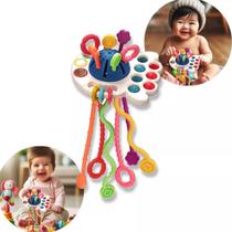 Chocalho Educativo Brinquedo Multissensorial para Bebês