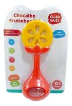 Chocalho Frutinhas Baby Laranja Guta Guti Chocalho Frutinhas Baby Laranja Guta Guti