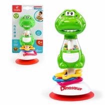 Chocalho Infantil Animal Dino Mordedor Ventosa Bebe Livre BPA Castela