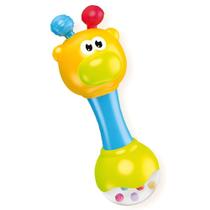Chocalho Infantil My Baby Toy Giraffe Colorido 11001 - Pimpi Chocalho Infantil My Baby Toy Giraffe Colorido 11001 - Pimpi