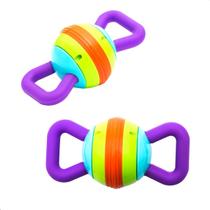 Chocalho Interativo 2 Em 1 Gira E Som 3 Meses - Unik Toys