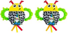 Chocalho Lamaze Bitty Bite Bug 11,4 cm Pacote com 2