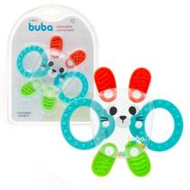 Chocalho Mordedor Bebê Infantil Coelhinho Massageador Colorido BPA Free