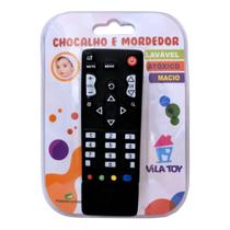 Chocalho Mordedor Brinquedo Para Bebê 2 Em 1 Controle Remoto - Vila Toy