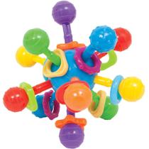 Chocalho mordedor flexível atomic ball buba brinquedo bebê Chocalho mordedor flexível atomic ball buba brinquedo bebê