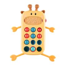 Chocalho Mordedor Multissensorial Para Bebê Texturas, Cores, Sons, Auxilia Na Coordenação Motora Zoop Toys