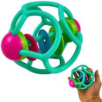 Chocalho mordedor para bebê criança Formato Bola divertida Chocalho mordedor para bebê criança Formato Bola divertida