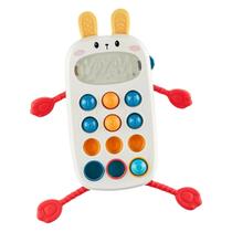 Chocalho Mordedor Para Bebê Multissensorial Educativo Texturas, Cores, Sons, Auxilia Na Coordenação Motora Zoop Toys