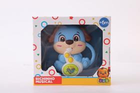 Chocalho Musical - Som e Luzes - Cachorro Azul TERRACO Chocalho Musical - Som e Luzes - Cachorro Azul TERRACO
