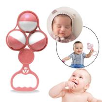 Chocalho Para Bebes Barulhinho Brinquedo Infantil Divertido - Pais e filhos