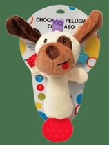 Chocalho Pelúcia com Cabo 9536 - Pais e filhos Chocalho Pelúcia com Cabo 9536 - Pais e filhos