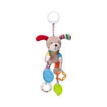 Chocalhos de Pelúcia Educativos para Bebês Recém-Nascidos - Desenhos Animados