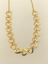 Chocker Coração Vazado