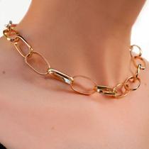 Chocker Elo Banhado em Ouro 18k Chocker Elo Banhado em Ouro 18k