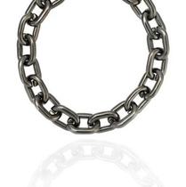 Chocker Elo Grande em Ródio Negro Chocker Elo Grande em Ródio Negro