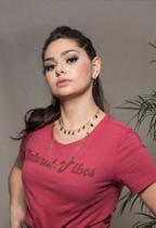 Chocker mini gotas ouro + LINDO PRESENTE