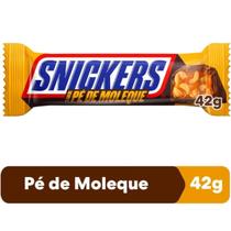 Choco Barra Snickers Pé de Moleque 42g
